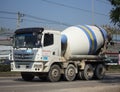 Cement truck of PWS Concrete.