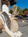 CHIANG MAI THAILAND-11 JANUARY 2020:Prasat Temple,Chiang Mai According to evidence, the inscription of Wat Tapotharam inscribed