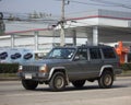 Private jeep 4X4 Cherokee car.