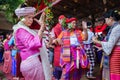 Spirit dance Fon Phee the soul of Lanna people in the north of Thailand. People believe that spirit can brings fertility