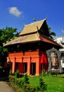 Chiang Mai, Thailand: Library at Wat Sri Suphan