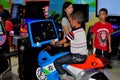 Chiang Mai, Thailand: Little Boy Playing Video Game