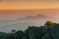 Kew Mae Pan Doi Inthanon Tropics cloud Sun Royalty Free Stock Photo