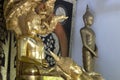 Beautiful Buddha statues at Khuan Phra Chao Lanna