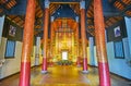 Interior of Bhuridatto Viharn, Wat Chedi Luang, Chiang Mai, Thailand