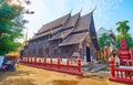 The medieval Wat Phan Tao temple, Chiang Mai, Thailand