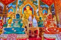 The altar of Wat Thung Yu, on May 3 in Chiang Mai, Thailand