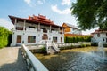 CHIANG MAI, THAILAND - May 9, 2020 : Thai parsonage of Chedi Luang Varavihara temple