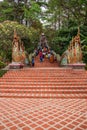 Chiang Mai, Thailand Suthep Doi Suthep famous stone steps Ssangyong