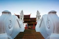 Ho Kham Luang in Thai, was the most impressive architecture of the Royal Flora Ratchaphruek 2006 Royalty Free Stock Photo