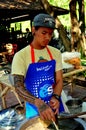 Chiang Mai, Thailand: Thai Man Cooking Food