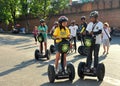 Chiang Mai, Thailand: Tourists Riding Segways