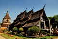 Chiang Mai, Thailand: Vihan at Wat Lok Molee Royalty Free Stock Photo