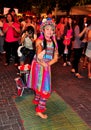 Chiang Mai, Thailand: Young Woman Dancer Royalty Free Stock Photo