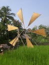 Chiang Mai windmill Royalty Free Stock Photo