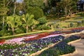 Chiang Rai Province, Thailand - February 18, 2019: Doi Tung Royal Villa and Mae Fah Luang Garden.