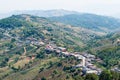 View of Mae Salong in Doi Mae Salong , Chiang Rai, Thailand.