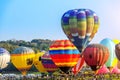 CHIANG RAI, THAILAND - FEBRUARY 16 : Colorful balloon at SINGHA