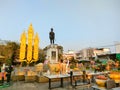 King Mangrai Monument, the great king who founded the city of Chiang Rai and Lanna Thai kingdom.