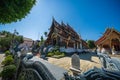 Fangmin Temple or Wat Fangmin in Chiang Rai Province, Thailand Royalty Free Stock Photo