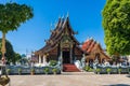 Fangmin Temple or Wat Fangmin in Chiang Rai Province, Thailand Royalty Free Stock Photo