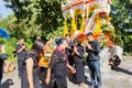 CHIANG RAI, THAILAND - NOVEMBER 19 : family of dead man thank to