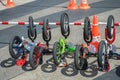 Flipper Balance Bike Chiangrai Championship, Children participate in balance bicycle race.