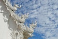 CHIANG RAI, THAILAND - NOVEMBER 21 : Wat Rong Khun buildings and Royalty Free Stock Photo