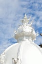 CHIANG RAI, THAILAND - NOVEMBER 21 : Wat Rong Khun buildings and Royalty Free Stock Photo