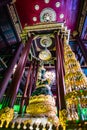 CHIANG RAI, THAILAND - October 11, 2019 : Emerald Buddha in Phra Kaew temple