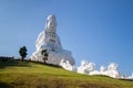 Chiang rai Wat Huay Pla Kang is a temple complex containing a big Buddha statue and 9 floor pagoda and a beautiful white temple.