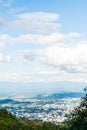 Chiangmai city at view point Royalty Free Stock Photo