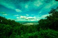 Chiangmai city at view point Royalty Free Stock Photo