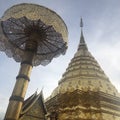 Chiangmai Shuanglong Temple Royalty Free Stock Photo