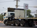 Container truck of Lactasoy Company