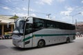 Bus of Greenbus Company Royalty Free Stock Photo