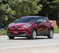 Toyota CHR Subcompact Crossover SUV Hybrid Car.