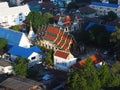 Wat Changkong, the old temple in downtown at Chiangmai, Thailand
