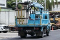 Bucket truck of Nongjom Subdistrict Administrative Organization Royalty Free Stock Photo