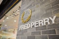 Chiangmai, Thailand - June 16 ,2017: Fred Perry shop sign, This