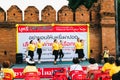 CHIANGMAI,THAILAND MAY 26,2019 - Elder people dancing at World no Tobacco day