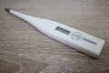 Omron Digital Thermometer Royalty Free Stock Photo
