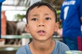 CHIANGRAI, THAILAND - August 12, 2016: Unidentified child orphans in Ban nana house. Ban nana Orphanage take care children from T