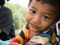 CHIANGRAI, THAILAND - August 12, 2016: Unidentified child orphans in Ban nana house. Ban nana Orphanage take care children from T