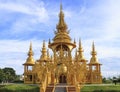 Chiangrai, Thailand - September 01, 2018: Wat Rong Khun White Temple is one of most favorite landmarks tourists visit in Thailan