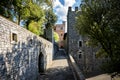 Chianti vineyards in Tuscany, Italy. Royalty Free Stock Photo