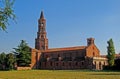 The Chiaravalle Abbey, Italy Royalty Free Stock Photo