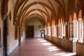 Chiaravalle Cloister Royalty Free Stock Photo