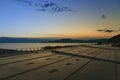 Chiavari - promenade at sunset - Portofino view - Liguria - Italy