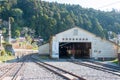 Alishan Forest Railway Fenqihu Steam Engine Garage in Zhuqi Township, Chiayi County, Taiwan